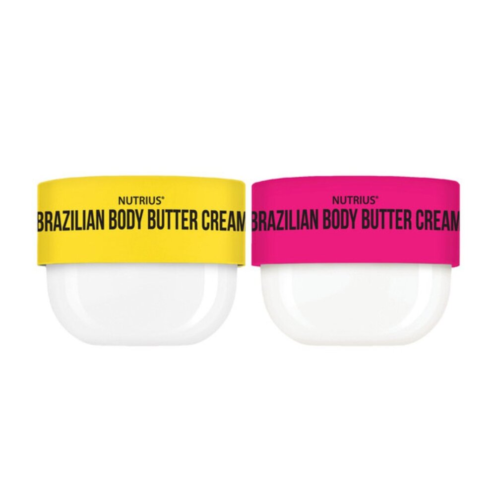 Nutrius Brazillian B0dy Butter Cre@m 2 x 177 ml new,not in box